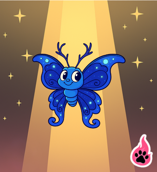 Moonbeam Butterfly
