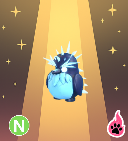 Neon Frozen Penguin