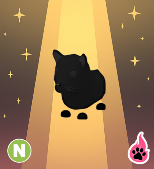 Neon Black Panther
