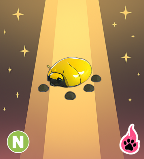 Neon Giant Gold Scarab
