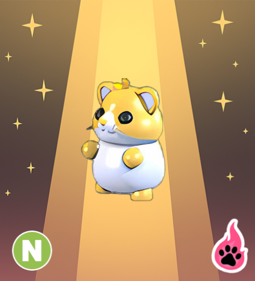 Neon Golden Hamster