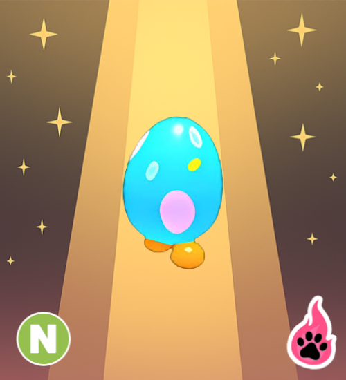 Neon Dotted Eggy