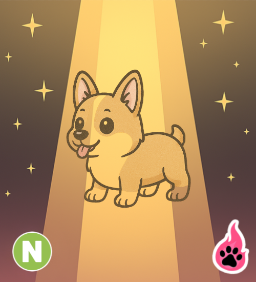 Neon Corgi
