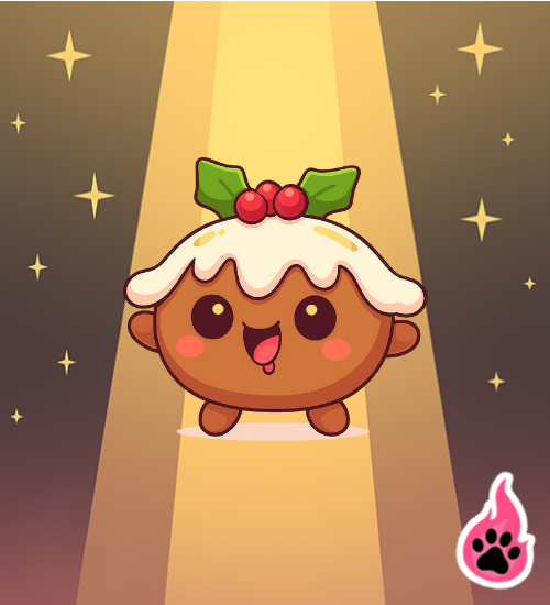 Christmas Pudding Pup