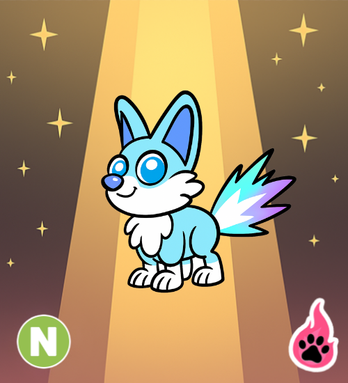 Neon Aurora Fox