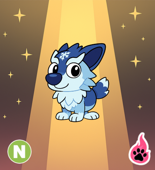 Neon Shiver Wolf