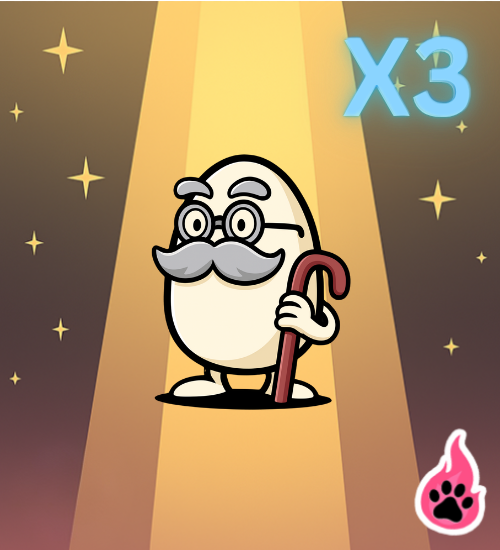 Retired Egg X3