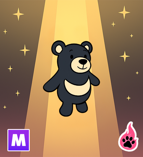 Mega Black Moon Bear