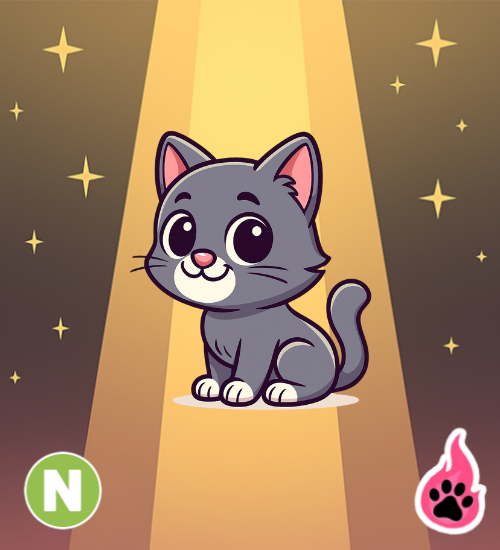 Neon Cat