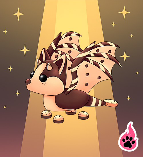 Chocolate Chip Bat Dragon