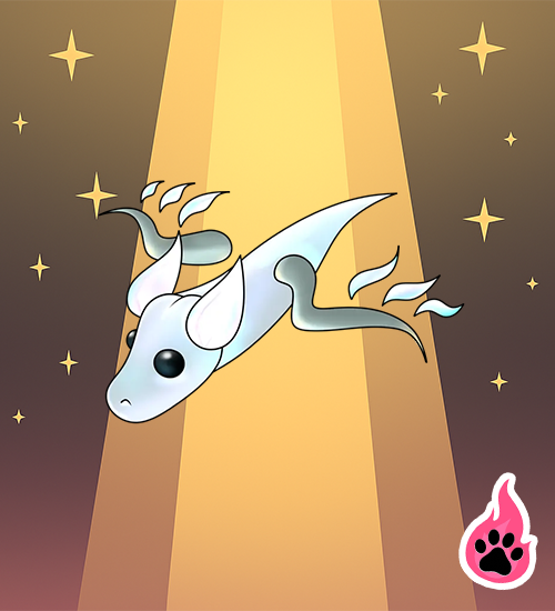 Halloween White Ghost Dragon
