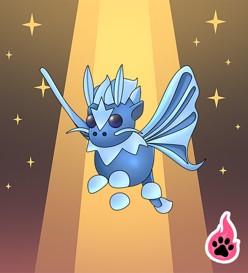 Ice Moth Dragon