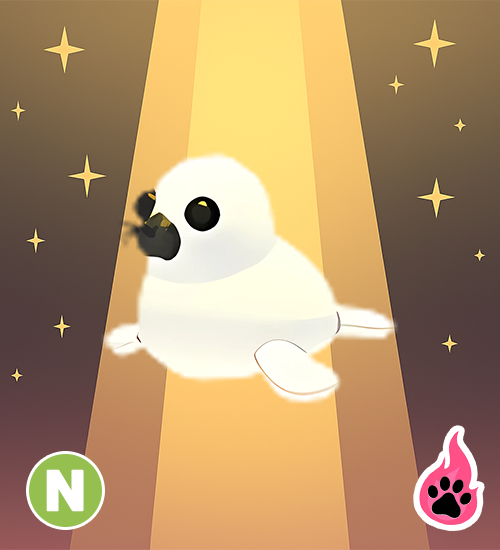 Neon Harp Seal