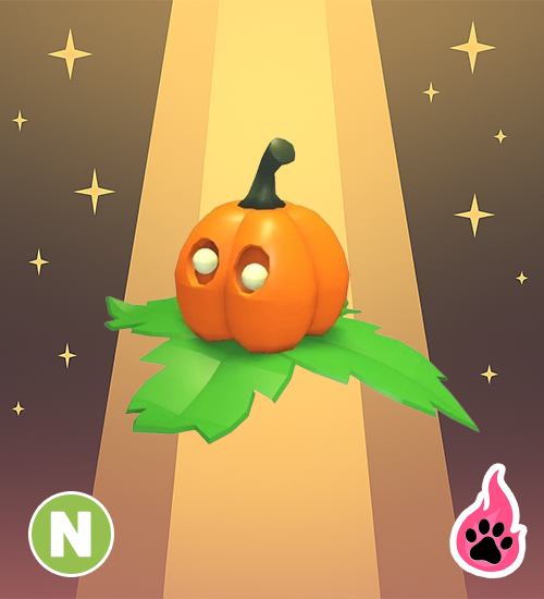 Neon Pumpkin Friend