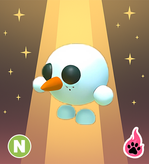 Neon Snowball Pet