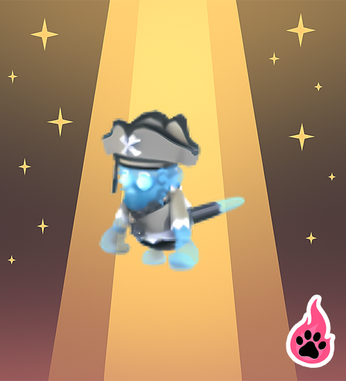 Pirate Ghost Capuchin Monkey
